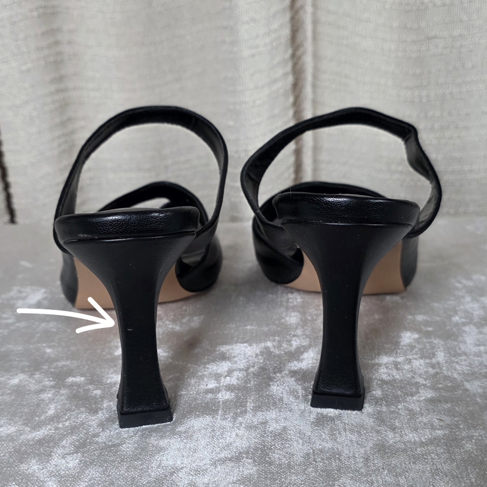 Jolimall Chic Black Women's Heels - Picture 5 of 9